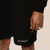 Jet Black Shorts