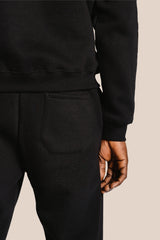 Jet Black Sweatpants