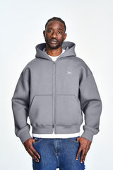 Evans Scuba Zip-Up - Stormy Grey