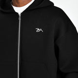 Evans Scuba Zip-Up - Jet Black