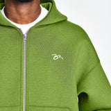 Evans Scuba Zip-Up - Olive Green