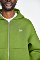Evans Scuba Zip-Up - Olive Green