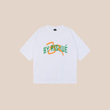 Signature Tee (Green/Orange)