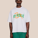 Signature Tee (Green/Orange)