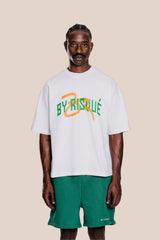Signature Tee (Green/Orange)